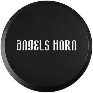 ANGELS HORN Record Weight Stabilizer, 303G LP Disc Stabilizer with Protective Leather Pad, Aluminum Turntable Vinyl Clamp for Vibration Damping