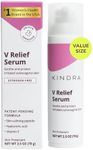 Kindra V Serum XL - Sensitive Skin Vaginal Vulva Moisturizer Cream Supports Dryness, Burning, Discomfort, Itching - Hormone Free - Up to 150 Applications