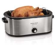 Hamilton-Beach 32229R 22 Quart Roaster Oven, Chrome/Black