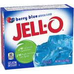 Jello Berry Blue Gelatin Dessert Jell-O 3oz 85g American Jelly Jello