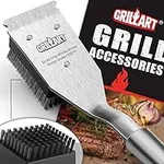 GRILLART Grill Brush and Scraper, W