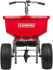 Chapin International Chapin 8400C 100-Pound Capacity Professional SureSpread Turf Spreader, Red