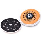 Nofox Dual Action Machine Backing Plates/Dust Devil V3 Multi-Hole Sanding Backing Pad 6" - Backing pad for DA Polisher-Pack of 1 Pcs | 6 Inch Medium Cut Pad | 6 Inch Heavy Cut Pad |