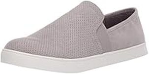 Dr. Scholl's Shoes Women's Luna Sneaker, Grey Cloud Microfiber Perforated, 8