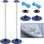 GOOSO 2 Pack Boat Cover Support Pol