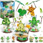 Korok Building Set Toy, BOTW Yahaha 5 in 1 Model Building Block Kit Compatible for Lego, Cute Game Action Figures, Great Gift for Fans Adults and Kids(888 Pieces)