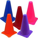 BlueDot Trading 9" Cones (20 Pack), Assorted Colors