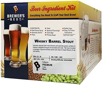 Brewers Best Whiskey Barrel Stout Beer Ingredient Kit