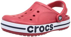 Crocs Unisex-Adult Bayaband Clog Pepper/Navy Clog - 6 UK Men/ 7 UK Women (M7W9) (205089-6HC)