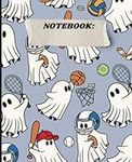 Sporty Ghost Boys Notebook for Stud