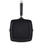 Ken Hom Cast Aluminium Non Stick Grill Pan for thinKitchen:, 25 cm