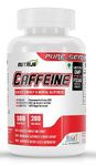 NutriJa Caffeine 200mg 100 Capsules | Pure & Potent | Boosts Performance & Metabolism