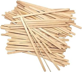 SPIXIR Coffee Stirrers Disposable Wooden Coffee Stir Sticks - Round-End Birchwood 5.5 Inches Large Wooden Stir Sticks - Pack of 500 Wood Stir Sticks, Coffee Sticks, Stirrers