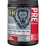 IRON KINGDOM PRE-WORKOUT SOUR CHERRY, Energy, Focus, Strength, Caffeine, Citrulline, Beta-Alanine …