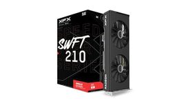 XFX Speedster SWFT210 Radeon RX 7700XT Gaming Graphics Card with 12GB GDDR6 HDMI 3xDP, AMD RDNA 3 RX-77TSWFTFA