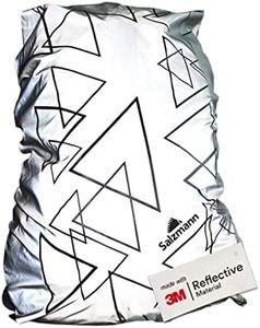 Salzmann 3M Reflective Backpack Cover | High Visibility, Waterproof & Weatherproof | Ideal for Cycling, Running & Hiking