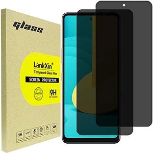Privacy Screen Protector for LG Stylo7,LankXin Anti Spy Tempered Glass Protector for LG Stylo7,HD Clear,Anti-Scratch [2-Pack] (LG Stylo7)