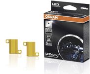 OSRAM LEDriving Canbus Control Unit, LEDCBCTRL102, 21 W, Avoid Error Messages in the Board Computer when Using LED Fog Lights, Folding Carton Box (2 Pieces), Gold