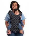 Beco Gemini Baby Carrier - Iris, Sleek and Simple 5-in-1 All Position Backpack Style Sling for Holding Babies, Infants and Child from 7-35 lbs Certified Ergonomic