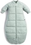 ergoPouch Organic Cotton Sheeting Sleeping Bag, 3.5 TOG, for Babies 8-24 Months, Sage