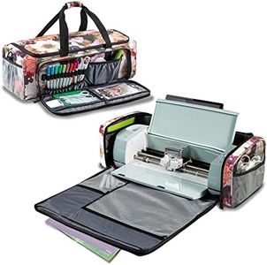 IMAGINING Carrying Case Bag Compatible with Cricut Maker, Maker 3, Explore Air 2, Explore 3, Large Opening Cricket Storage for Cricut Accessories and Suppliers