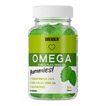 Weider Omega Gummies - Omega 3-6-9 essential for the heart, skin and anti-inflammatory system - vegan - gluten-free - no added sugar - no artificial sweeteners - 50 gummies