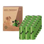 Dog Poop Bags Rolls Pack of 18 – 270 Count Biodegradable Poo Bags – Ultra-Thick Leakproof Compostable Dog Poop Bags for Small, Large, Medium Dogs – Recycled Paper Rolled Cores – Zero Plastic