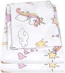 1500 Supreme Kids Bed Sheet Collection - Fun Colorful and Comfortable Boys and Girls Toddler Sheet Sets - Deep Pocket Wrinkle Free Soft and Cozy Bedding - Full, Magical Unicorns
