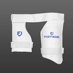 FORTRESS Lower Body Guard - Thigh Pads for Cricket [2 Sizes] (Youth, Left-Handed)