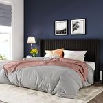 Allewie King Size Velvet Bed Frame/