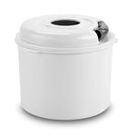 WonderMill Complete Canister Assembly (Canister, Lid w/Tube, Cyclo Cup, Round Filter)