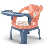 LavRit Baby Feeding Chair, with Tray Chair/Booster Plastic Chair for Kids/Feeding Chair for Kids,Portable Eating/Safe Chair(1-3 Years)/Upto 20 Kgs