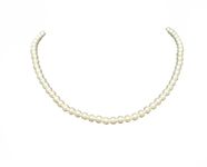 Bling N Beads Off White Pearl Strand Necklace for Women