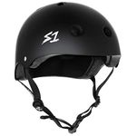 S1 Mega Lifer Helmet - Multi-Impact & High-Impact Certified - Multiple Colours & Sizes (Black Matt, Medium 23.5" (59.7cm))