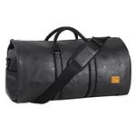 seyfocnia Convertible Travel Garment Bag,Carry on Garment Duffel Bag for Men Women - 2 in 1 Hanging Suitcase Suit Business Travel Bag, black3, Travel