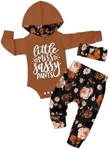 KANGKANG Baby Girl Clothes 3-6 Months Baby Clothes for Girls 3 to 6 months Baby Girls' Clothing Hoodie Sweatshirt Cute Infant Sets Fall Winter Outfits