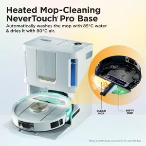 Shark ThermaCharged Robot Vacuum – Self-Charging Smart Cleaner