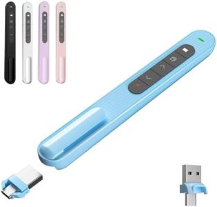 GUMENA Presentation Clicker for Powerpoint Presentations, Blue, A & C