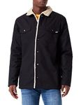 Vans Men's Midtown Sherpa Jacket, Black, XL