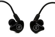 Mackie MP-220 durable noise cancelling comfortable in ear monitors for musicians drummers and singers