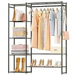 Neprock Clothing Rack with Shelves,