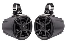 NOAM N5 - Pair of 5.25" UTV/BOAT Marine Speakers with Passive Radiator - NOW INCLUDING MOUNTING CLAMPS 1.5"/1.75"/1.85"/2"/2.25"/2.5"/2.75"