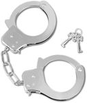 HOHAJIU Toy Metal Handcuffs with Ke