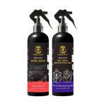 Royal Pets Stay away Spray with Pet Area Odour control spray for Dog and Cat | Dog Repellent Spray | Urine and Bad Smell Remover | Pet Area Freshener | Each of 200ml (black currant)