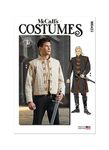 McCall's Men's Fantasy Top and Vests Costume Sewing Pattern Kit, Design Code M8423, Sizes 34-36-38-40-42