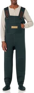 FROGG TOGGS Men's Amphib Stockingfoot Neoprene Chest Wader, Forest Green, Medium