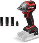 Einhell Professional Cordless Impact Wrench 18V Power X-Change, 260 Nm Torque Level, auto-Stop Setting, brushless, External Square bit Socket, Without Battery TP-CW 18/260-C Li BL-Solo