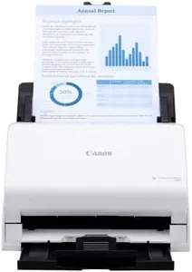 Canon imageFORMULA R30 Office Document Scanner, Auto Document Feeder and Duplex Scanning, Plug-and-Scan Capability, No Software Installation Required