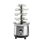 Smart CFF1000 Cascading Fondue Chocolate Fountain, Metal