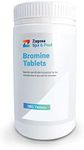 Zagosa Bromine Tablets 1kg - Primary Water Sanitiser for Spas, Pools, Hot Tubs and Inflatables Spas - 1kg Bromine Tablets Slow Release